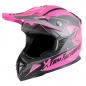 Preview: Kinder Crosshelm XTRM 81 rosa